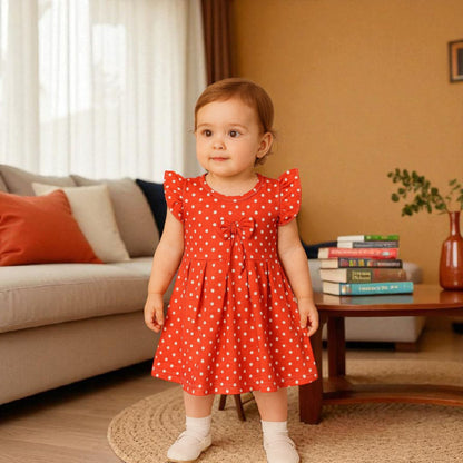 Girls' Stylish & Party Wear Frock - Age (2 - 5yrs)