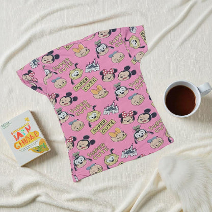 Pack of 3 -Girls' Nightwear Set – Age (1 to 4 Years)