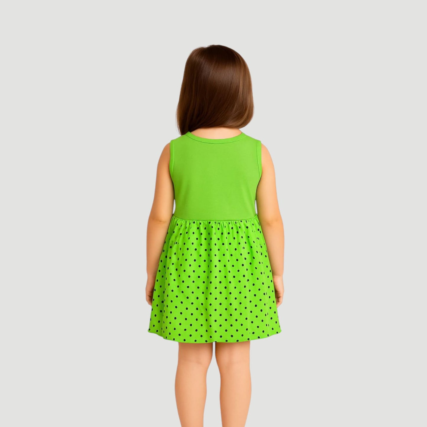 Pack of best 3 - Girls’ Sleeveless Floral Printed Frock (Age 0-3 yrs)