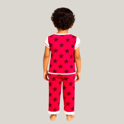 Pack of best 3 - Girls’ Cotton Clothing Set – Top & Pyjama (Age 0-3 Yrs)