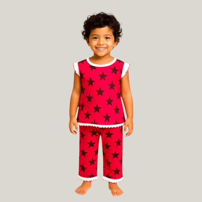 Pack of best 3 - Girls’ Cotton Clothing Set – Top & Pyjama (Age 0-3 Yrs)