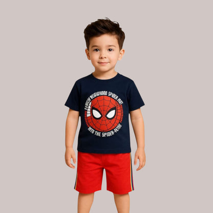 Pack of 3 - Boys Premium Cotton T-Shirt & Shorts Age(1-5 yrs)