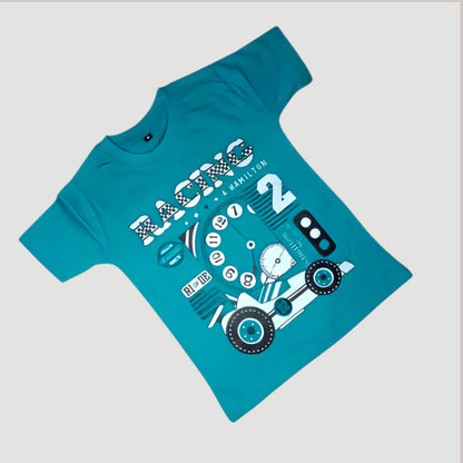 Pack of 3 - Boys Premium Cotton T-Shirt & Shorts Age(1-5 yrs)