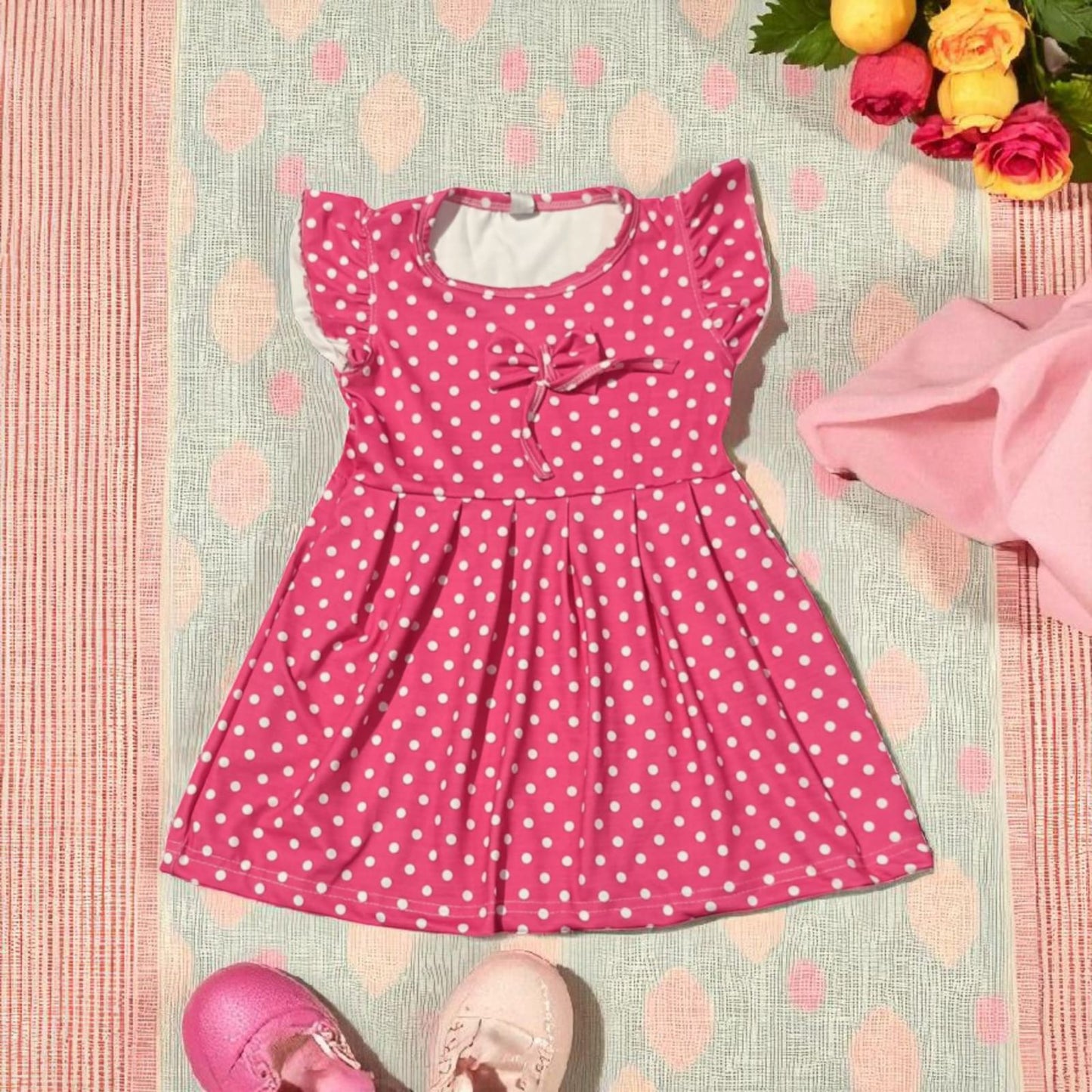 Girls' Stylish & Party Wear Frock - Age (2 - 5yrs)